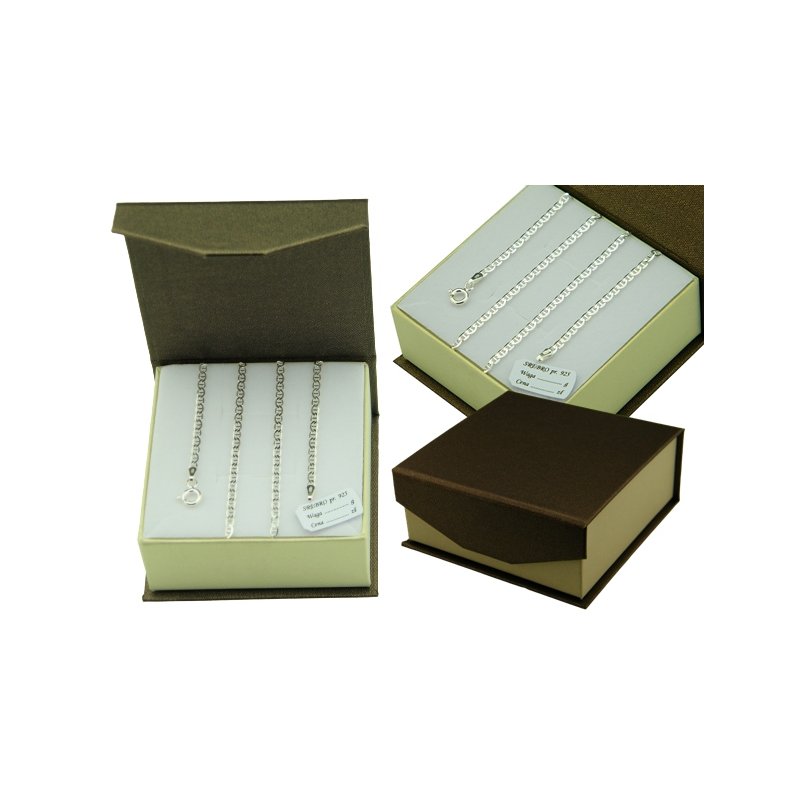 Łańcuszek męski Marina szerokość 2,8mm długość 60cm srebro próby 925