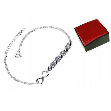 Srebrna męska bransoletka...