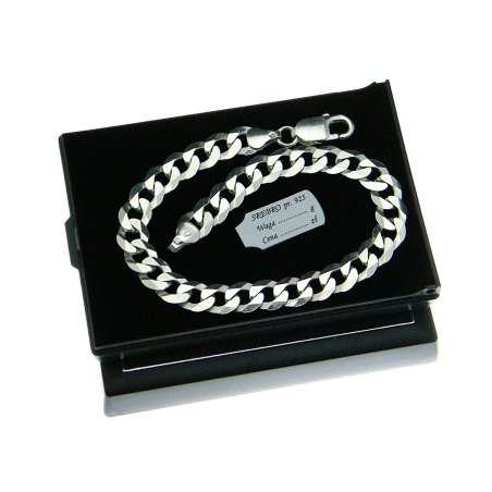 Srebrna męska bransoletka...