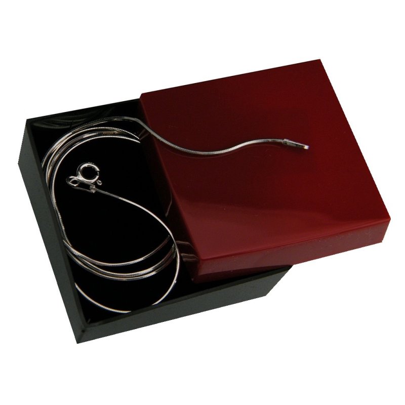 Łańcuszek damski Linka ośmiokatna srebro próby 925 długość 55cm