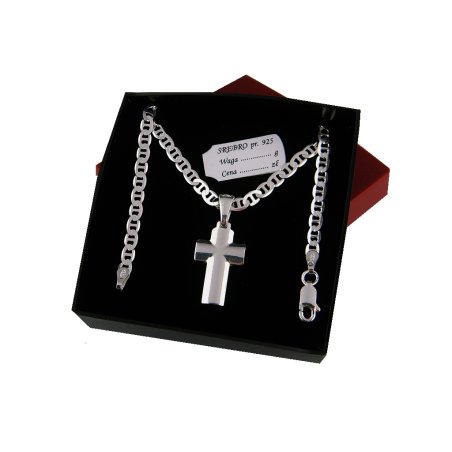 Łańcuszek męski Marina z...