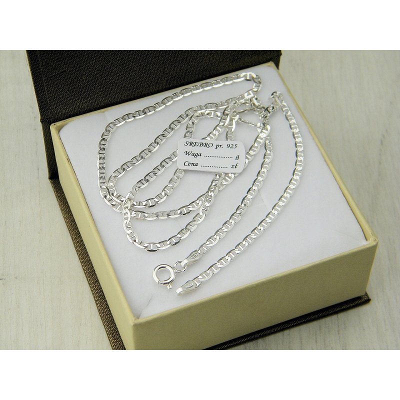 Łańcuszek męski Marina szerokość 2,8mm długość 45cm srebro próby 925
