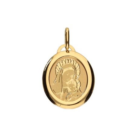 Złota zawieszka-medalik...