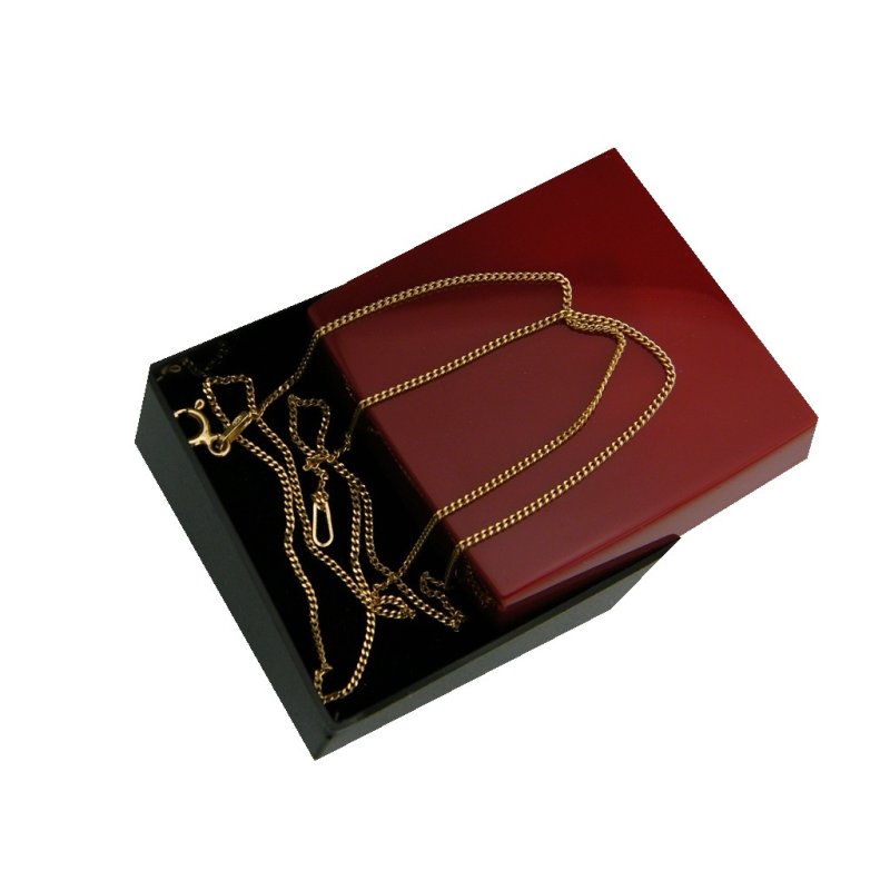 Łańcuszek pancerka pozłacany srebro próby 925