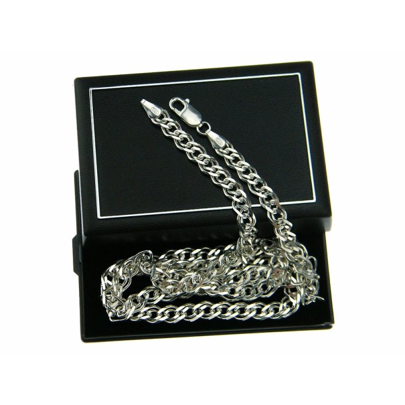 Srebrny męski łańcuszek Nonna szerokość 6,3mm długość 60cm próba 925