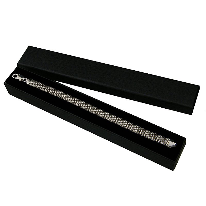 Elegancka srebrna bransoletka damska  próby 925