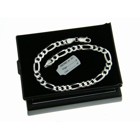 Srebrna męska  bransoletka...