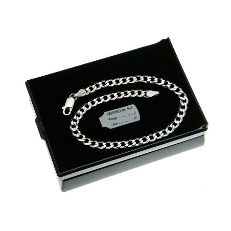 Srebrna męska bransoletka...