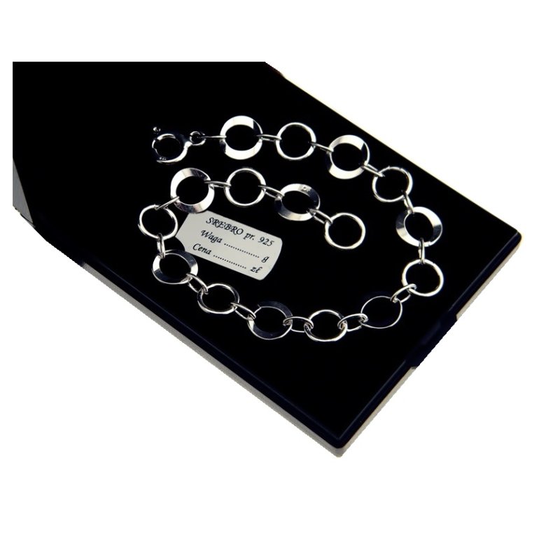 Bransoletka damska srebro próby 925