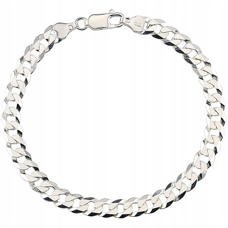 Srebrna męska bransoletka...
