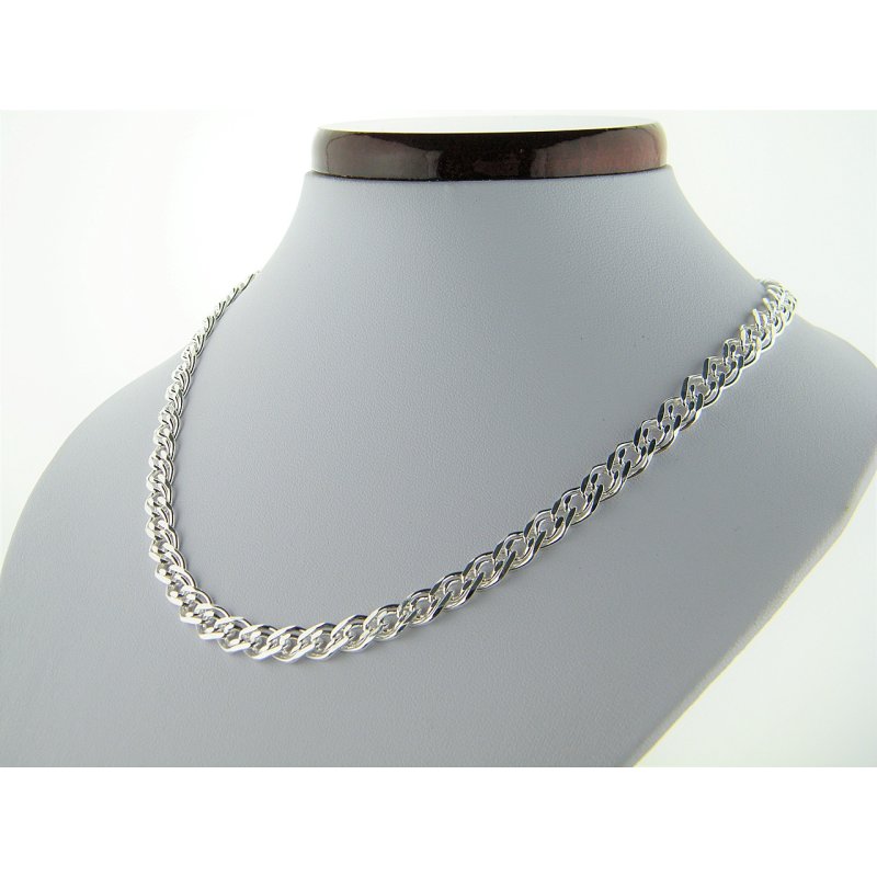 Męski łańcuszek Nonna szerokość 7,6mm, 55cm srebro próby 925
