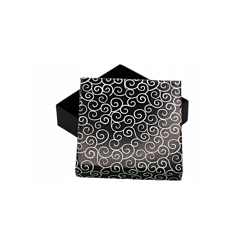 Opakowanie jubilerskie 90mmx90mmx30mm na kolczyki pierścionek komplet