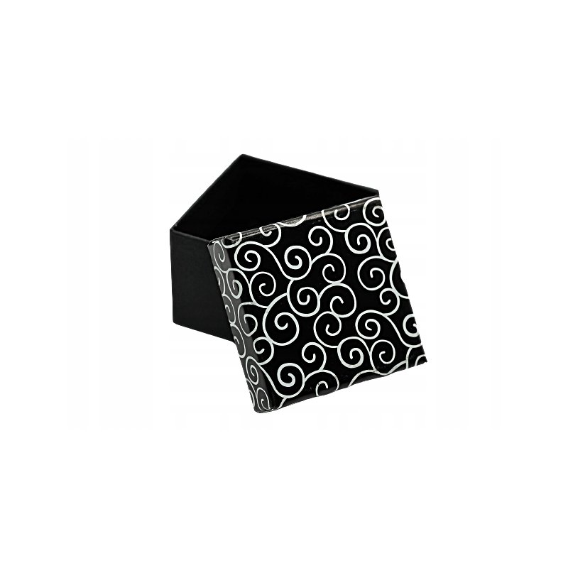 Opakowanie jubilerskie 50mmx50mmx35mm na kolczyki pierścionek