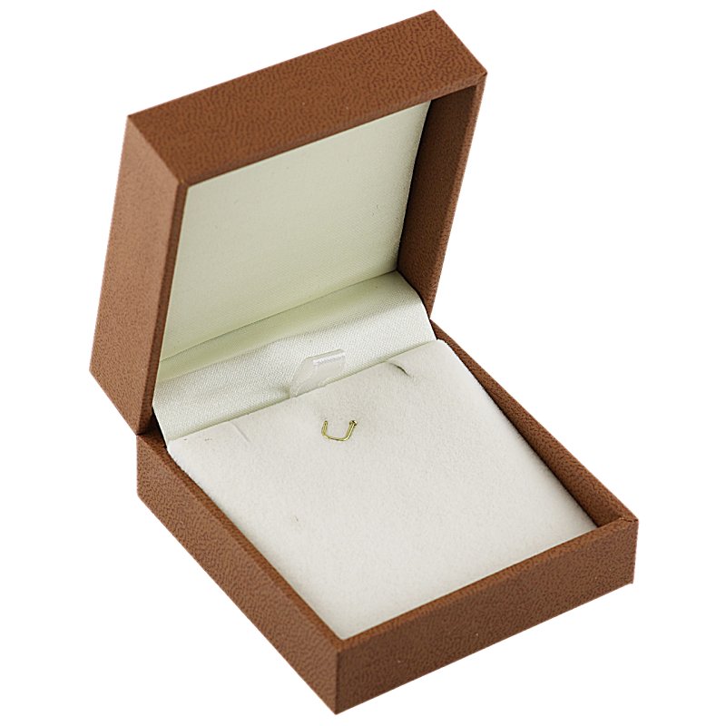 Pudełko opakowanie JUBILERSKIE Skóra 69x72x38 Premium