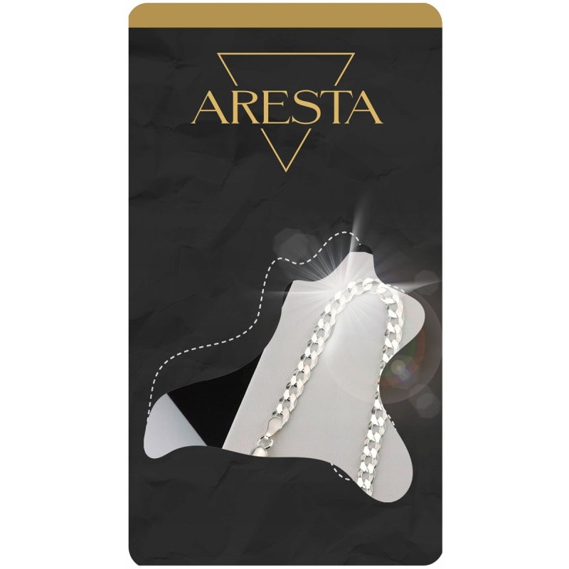 Srebrna męska bransoletka pancerka szerokość 6,5 mm długość 22 cm