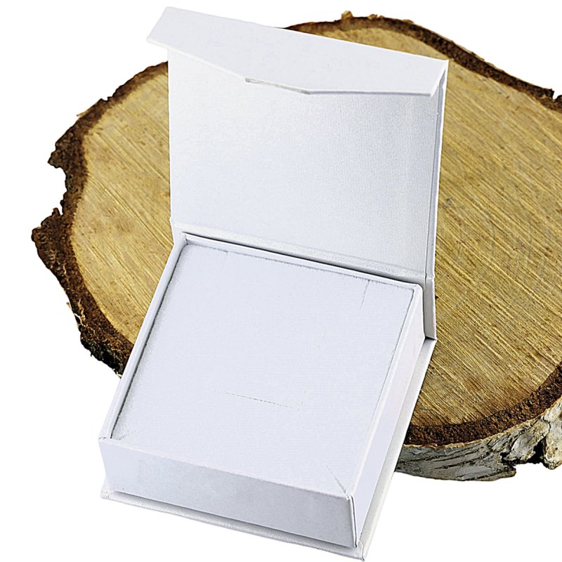 Pudełko opakowanie Jubilerskie na magnes 70x70x30 Na Chrzest Święty