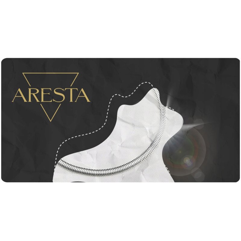 Bransoletka damska Wąż Płaski Soczewka długość 18 cm srebro próby 925