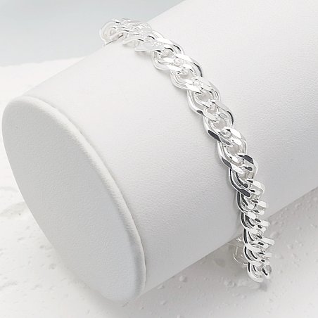 Srebrna męska bransoletka...