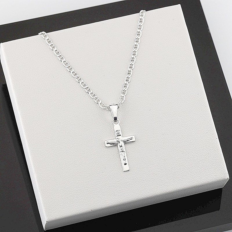 Łańcuszek Gucci z Krzyżykiem srebro próby 925 długość 55cm PUDEŁKO