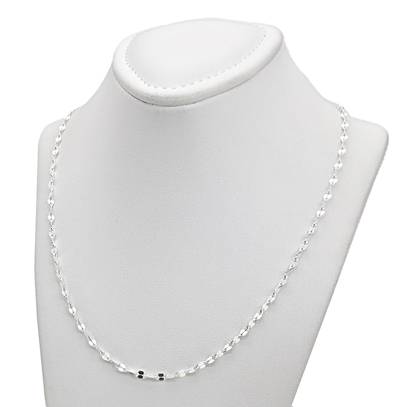 Łańcuszek damski Mokka srebro próby 925 długość 45 cm