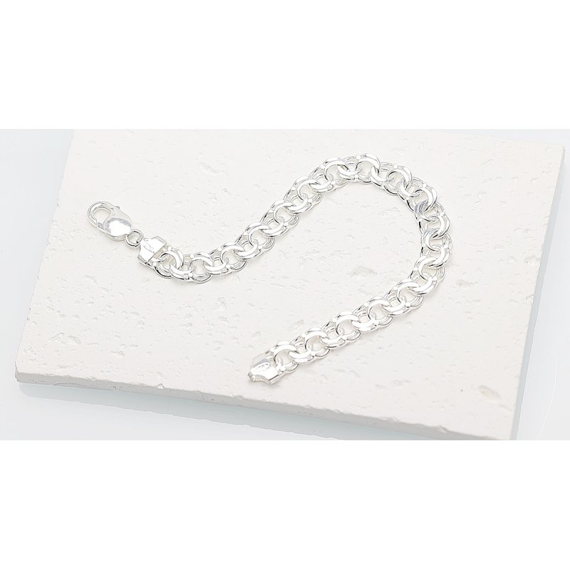 Bransoletka GALBARDI Szeroki 9,8mm elegancja i trwałość srebro próby 925