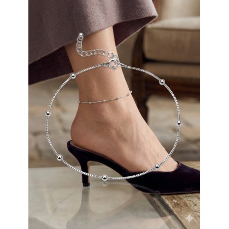 Bransoletka damska na nogę...