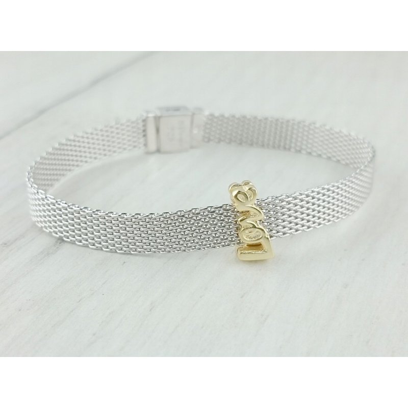 Koralik Charms Reflexions Love srebro próby 925