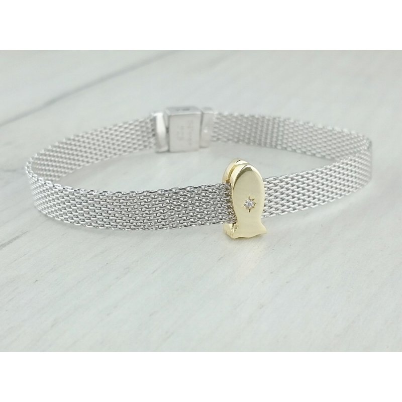 Koralik Charms Reflexions Rakieta srebro próby 925